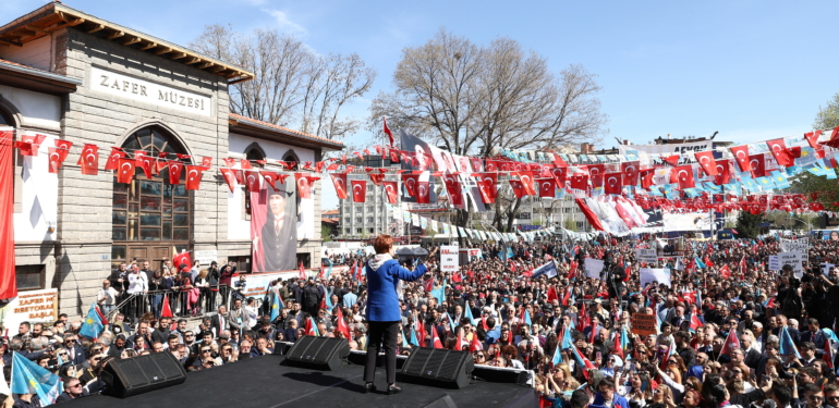 İYİ PARTİ GENEL BAŞKANI MERAL AKŞENER;