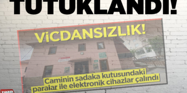 Bilecik'te camiden sadaka kutusundaki paraları çaldığı iddia edilen şüpheli tutuklandı