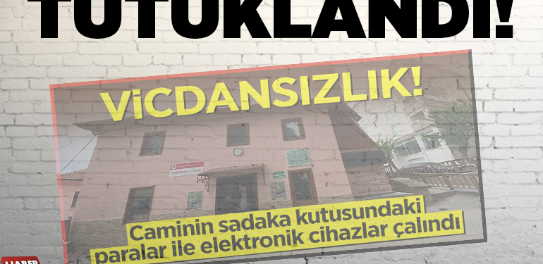 Bilecik’te camiden sadaka kutusundaki paraları çaldığı iddia edilen şüpheli tutuklandı