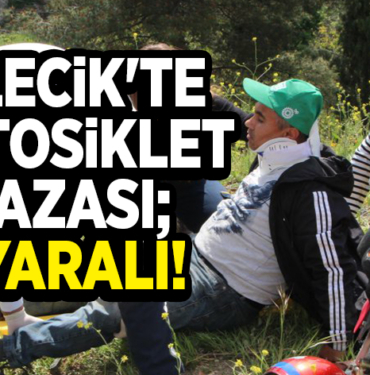 Bilecik'te motosiklet kazası 1 yaralı
