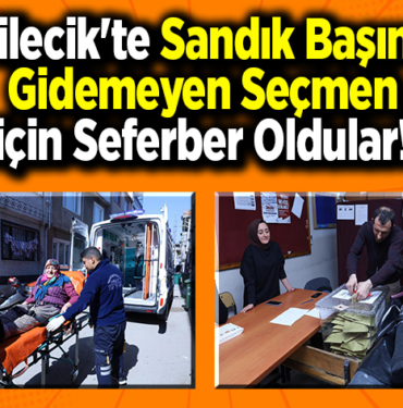 Bilecik'te sandık başına gidemeyen seçmen