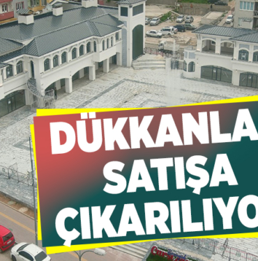 DÜKKANLAR SATIŞA ÇIKARILIYOR