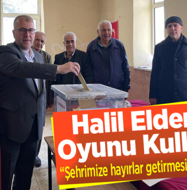 Halil Eldemir Oyunu Kullandı