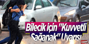 Meteorolojiden sağanak yağış uyarısı!