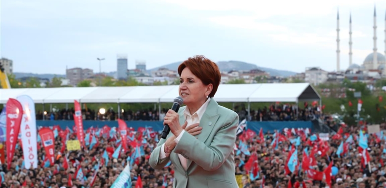 İYİ PARTİ GENEL BAŞKANI MERAL AKŞENER MİLLET İTTİFAKININ İSTANBUL MİTİNGİNDE KONUŞTU;