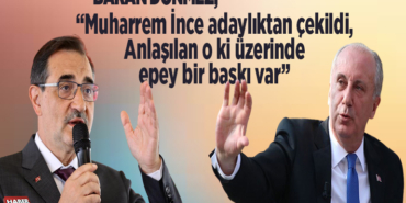 Muharrem İnce adaylıktan çekildiğini söyledi