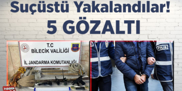 Suçüstü Yakalandılar, 5 Gözaltı