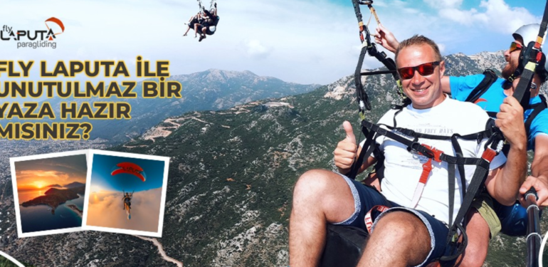 Fethiye Yamaç Paraşütü ile Hayatınıza Heyecan Katın