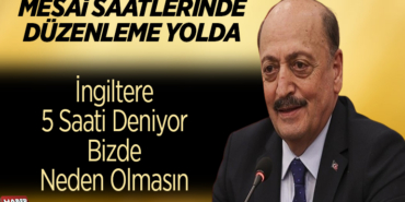 mesai saati 5 saate mi düşecek