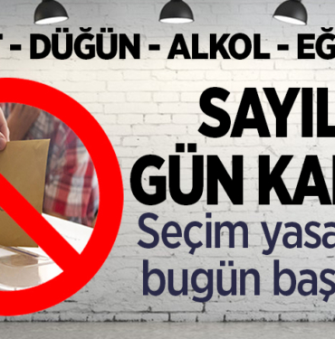 seçim yasakları