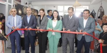 Pazaryeri Halk Eğitimi Merkezi kursiyerlerinin yıl sonu sergisi açıldı
