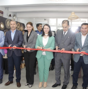 Pazaryeri Halk Eğitimi Merkezi kursiyerlerinin yıl sonu sergisi açıldı