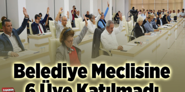 Bilecik Belediye Meclisine 6 Üye Katılmadı
