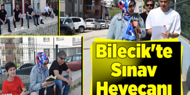Bilecik'te Sınav Heyecanı