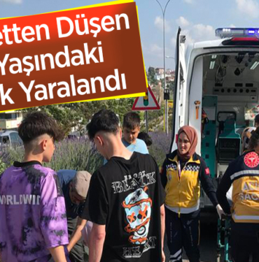 Bilecik’te bisikletten düşen 10 yaşındaki çocuk yaralandı