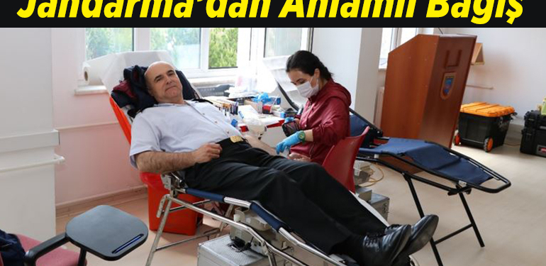 Jandarma’dan Anlamlı Bağış