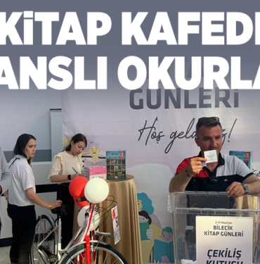 KİTAP KAFEDE ŞANSLI OKURLAR
