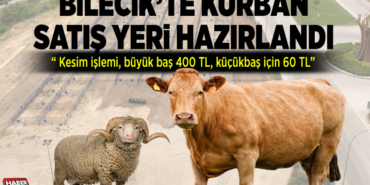 KURBAN SATIŞ YERİ HAZIRLANDI