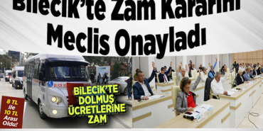 Zam kararını meclis onayladı