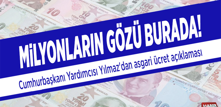 Milyonların gözü burada! Asgari ücret açıklaması