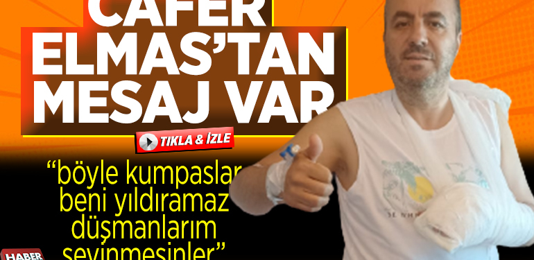 Gazeteci Cafer Elmas’tan Mesaj Var