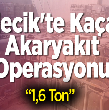 kaçak akaryakıt operasyonu