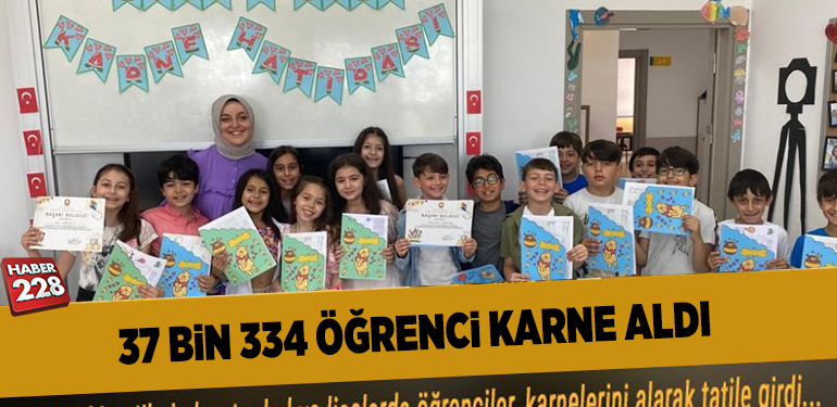 Bilecik’te Karne Heyecanı!