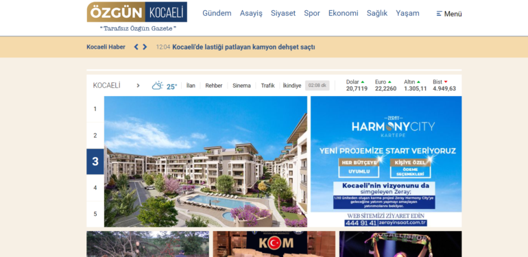 Kocaeli Gündemini Özgün Kocaeli’den Takip Edin