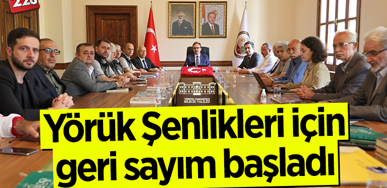 Yörük Şenlikleri için geri sayım başladı