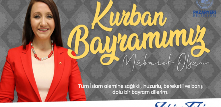 Başkan Zekiye Tekin’in Kurban Bayramı Tebriği