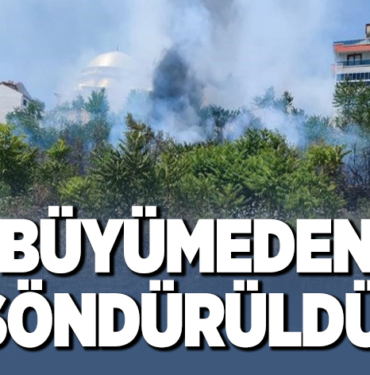 BÜYÜMEDEN SÖNDÜRÜLDÜ!