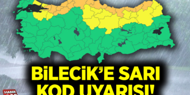 Bilecike sarı kod uyarısı