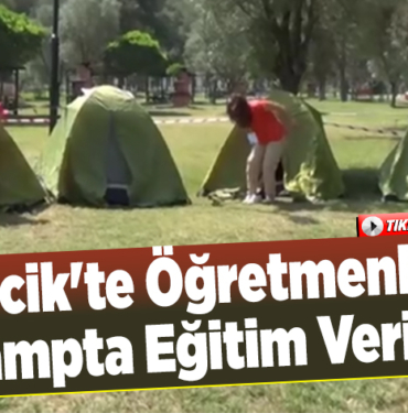 Bilecik'te öğretmenlere, kampta eğitim verildi