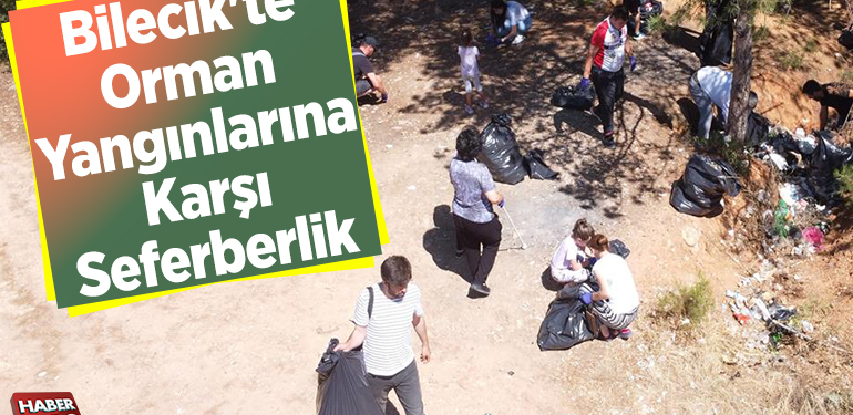 Bilecik’te orman yangınlarına karşı seferberlik