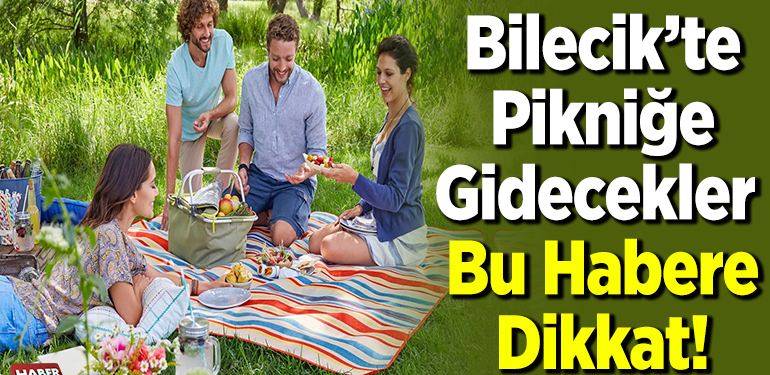 Bilecik’te pikniğe gidecekler bu habere dikkat!