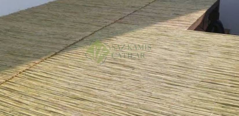 İç ve Dış Mekan Estetiği için Saz Kamış Hasır Bambu