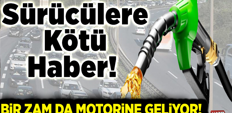 Motorine 1.45’lik zam!