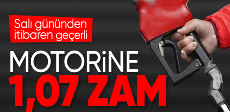 Sürücülere üzücü bir haber daha! Motorine yeniden zam geliyor…