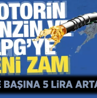 akaryakıta zam