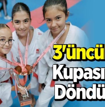3'üncülük kupasıyla döndüler