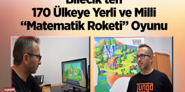 Bilecik'ten 170 ülkeye yerli ve milli ''Matematik roketi'' oyunu