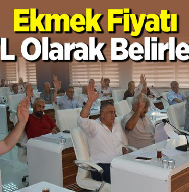 Ekmek fiyatı 4 TL olarak belirlendi