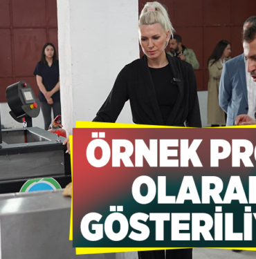 ÖRNEK PROJE OLARAK GÖSTERİLİYOR
