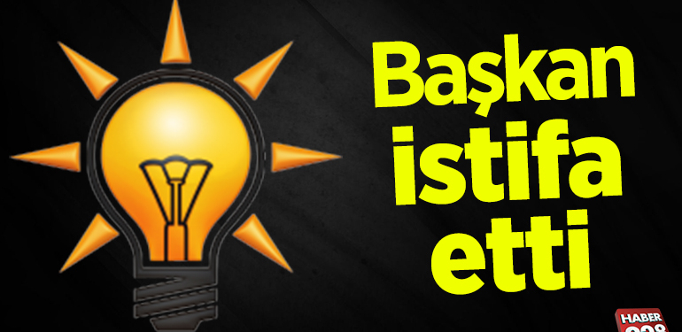 BAŞKAN İSTİFA ETTİ