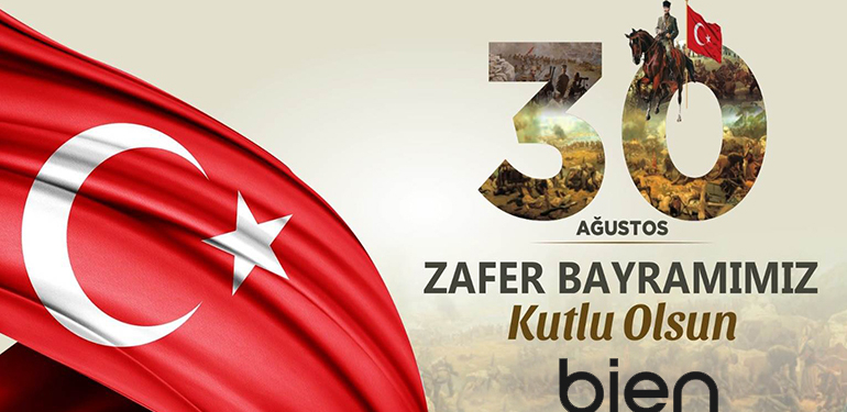 BİEN Seramik 30 Ağustos Kutlama Mesajı