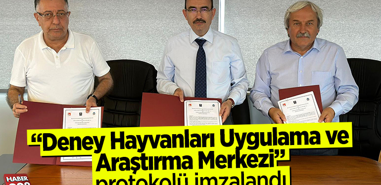 Bilecik’te “Deney Hayvanları Uygulama ve Araştırma Merkezi” protokolü imzalandı