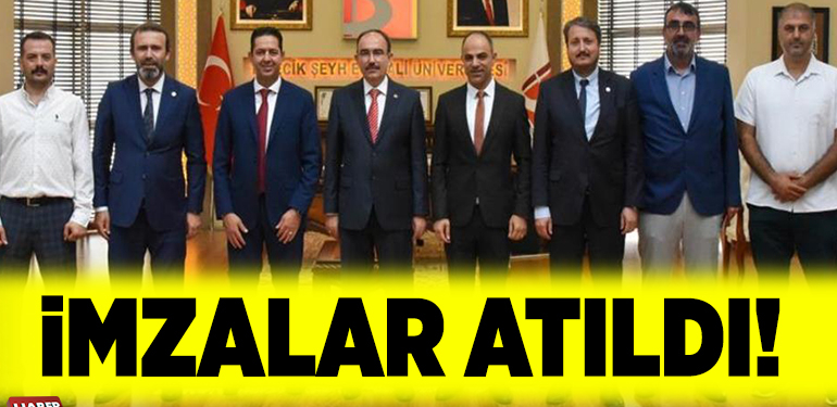 İmzalar Atıldı!