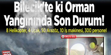 orman yangınında son durum