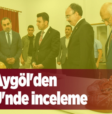 Bilecik Valisi Aygöl'den BŞEÜ'nde İnceleme