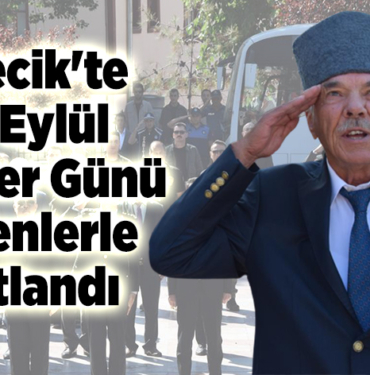 Bilecik'te 19 Eylül Gaziler Günü törenlerle kutlandı